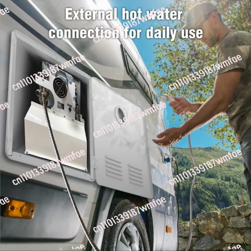 The gas of the special water heater outlet can be embedded with liquefied gas