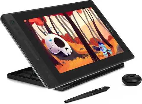 HUION KAMVAS Pro 13 GT-133 Pen Display Digital Graphic Tablet Monitor Battery-Free Pen Tablet Drawing Monitor with Tilt Function