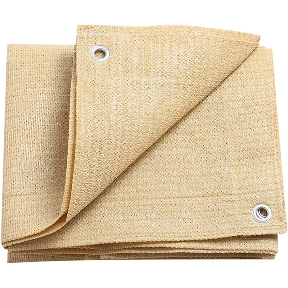 90% Shade Material for 3.3m x 6.6m Greenhouse to Shield Vegetables from Sunlight - Beige