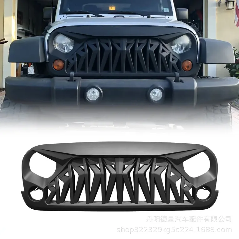 

Wholesale medium net for 07-17JEEP Wrangler armor medium net front grille JK Wrangler front face