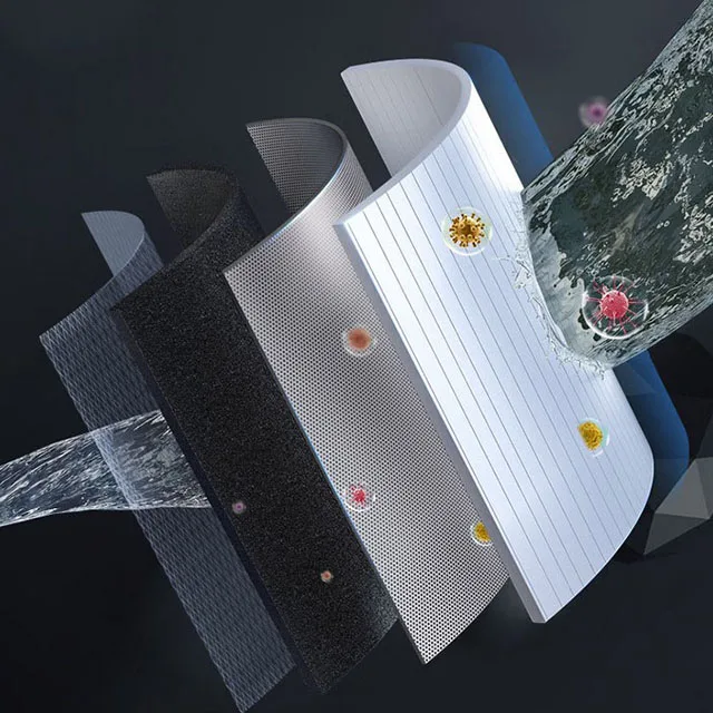 الشرب المباشر المنزلي التناضح العكسي لتنقية المياه نظام التناضح العكسي 500 جرام