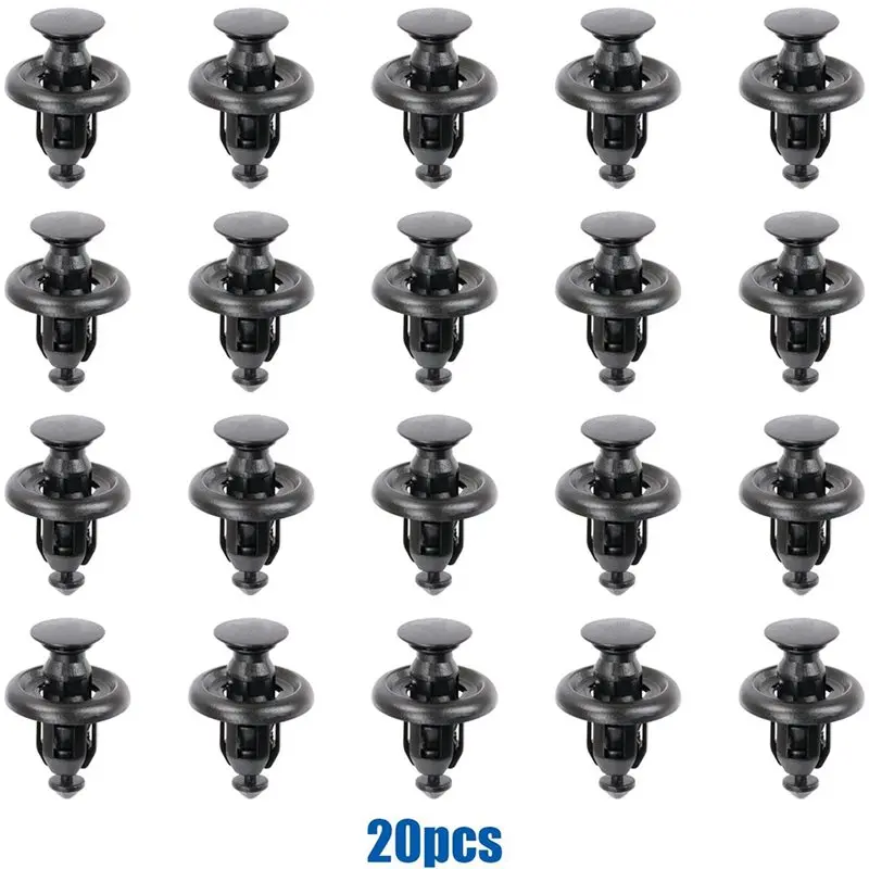 ABQB-20Pcs Engine Undertray Bumper Clips For Toyota Highlander RX330 RX350 51453-48010, 51453-0E010