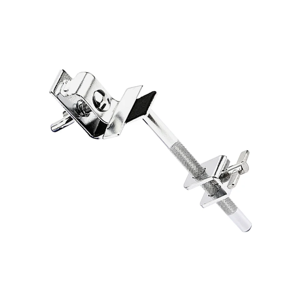 

Tambourine Clip High Hardness Cowbell Holder Mount Easy to Install Mounting Clamp Metal Bass Drum Bracket Professional