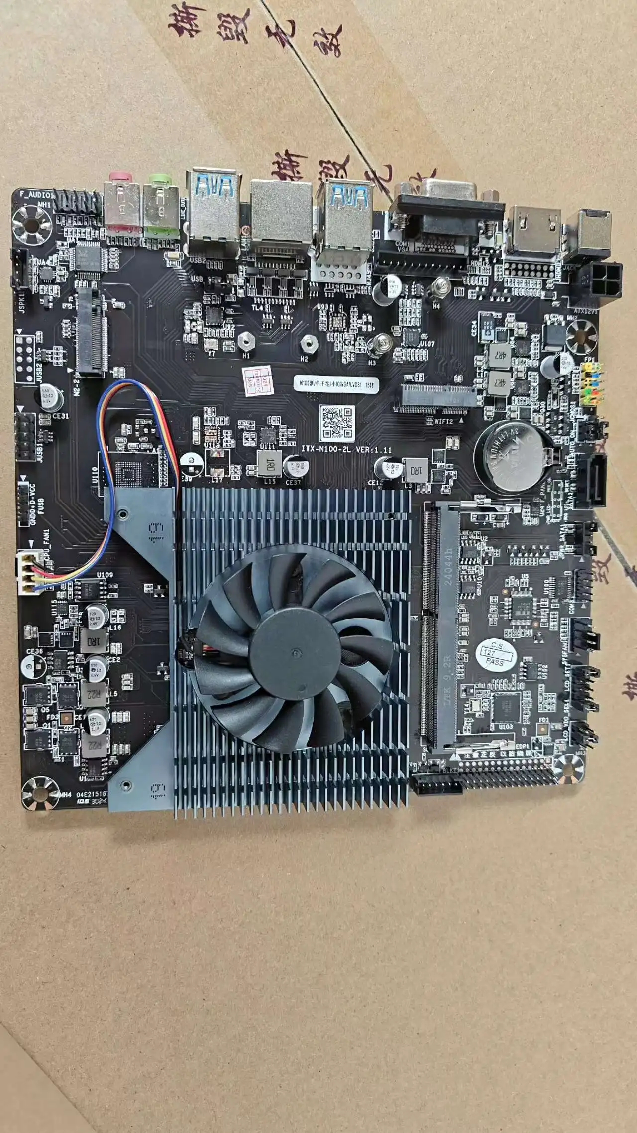

N100 12th generation Thin ITX motherboard quad core all-in-one computer motherboard HDMI 12V DC