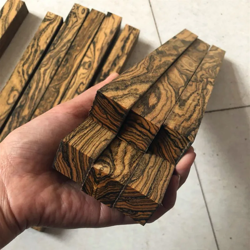 Mexican Golden Sandalwood Handmade Diy Handheld Parts Solid Wood Carving Material Handicraft Production Raw Material