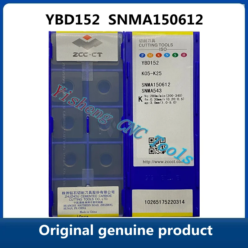 

Original genuine product ZCC CT SNMA 150612 YBD152 SNMA150612 CNC Turning Tool Lathe Cutter Tools