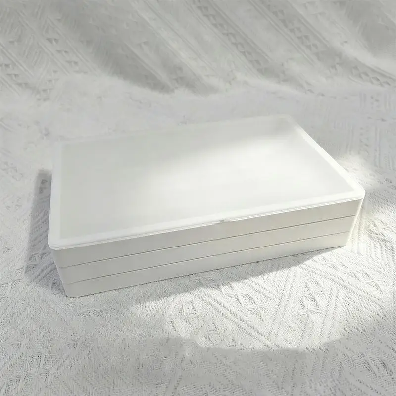 ~Keycaps Storage Box Key Caps Organizer Dust-Proof Storage Box ABS Material Multi-Layer Stackable