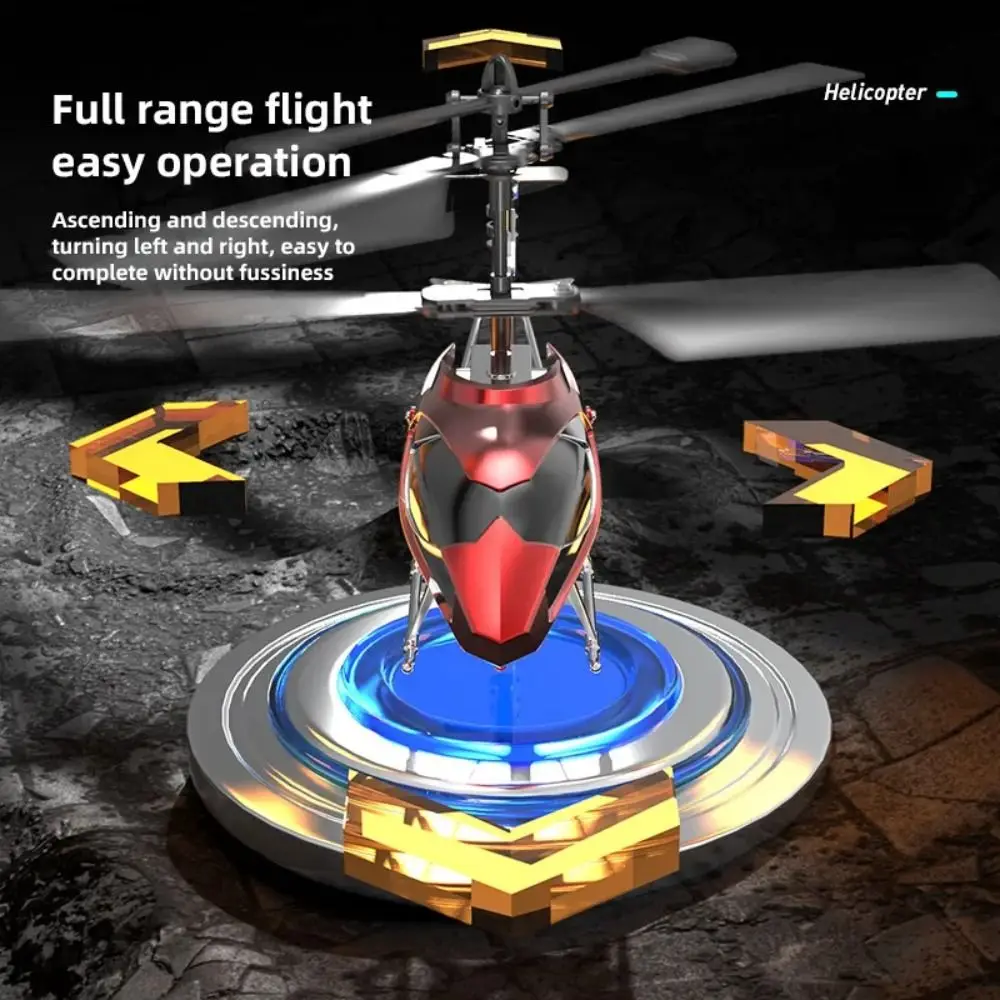 Metal Alloy RC Helicopters 3.5CH 2.5CH Red/ Blue/ Gold/ Silver Remote Control Plane Rechargeable USB Charging