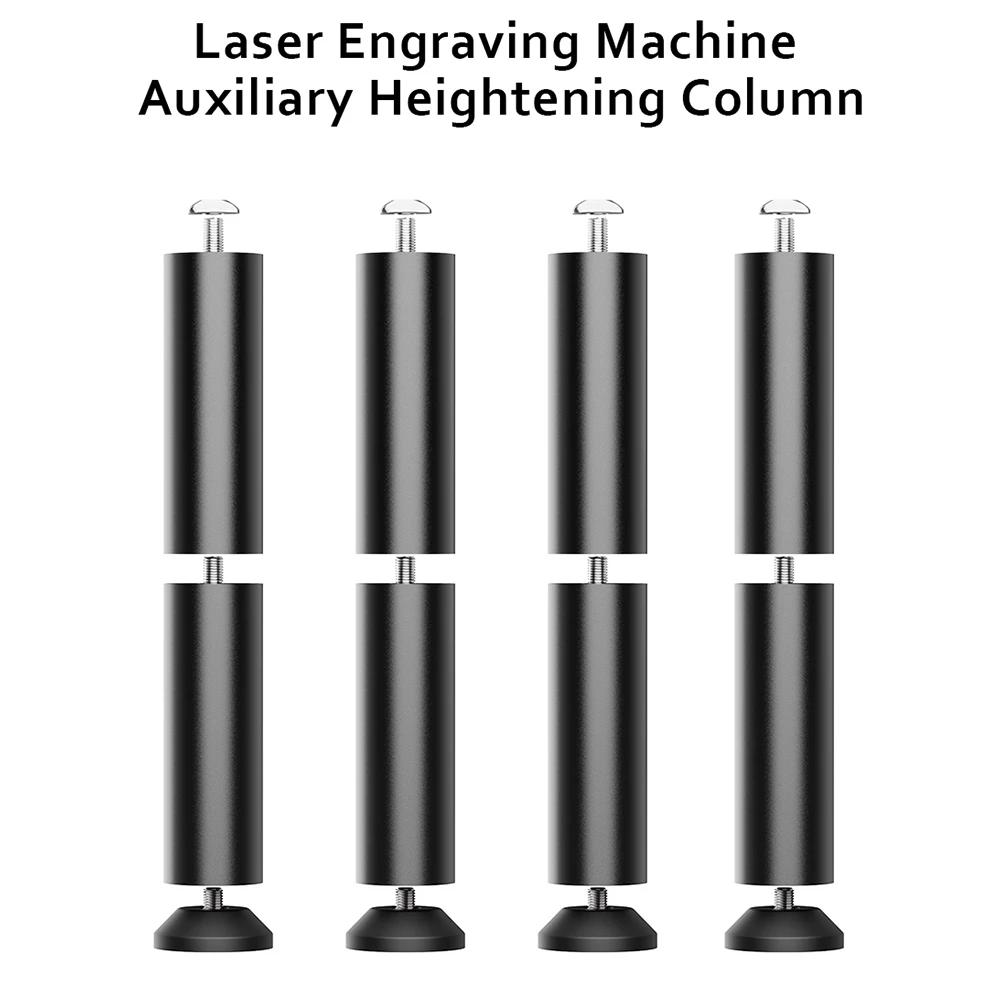 

Лазерный гравировальный станок с высоким кронштейном, специальное расширение ножки колонны, L150 мм, приподнятая нескользящая антивибрационная колонна TTS