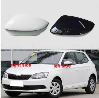 

For Skoda Fabia 2015-2019/Rapid 2018-2020 Car Accessories Rearview Mirror Cover Side Mirrors Housing Shell Color Painted