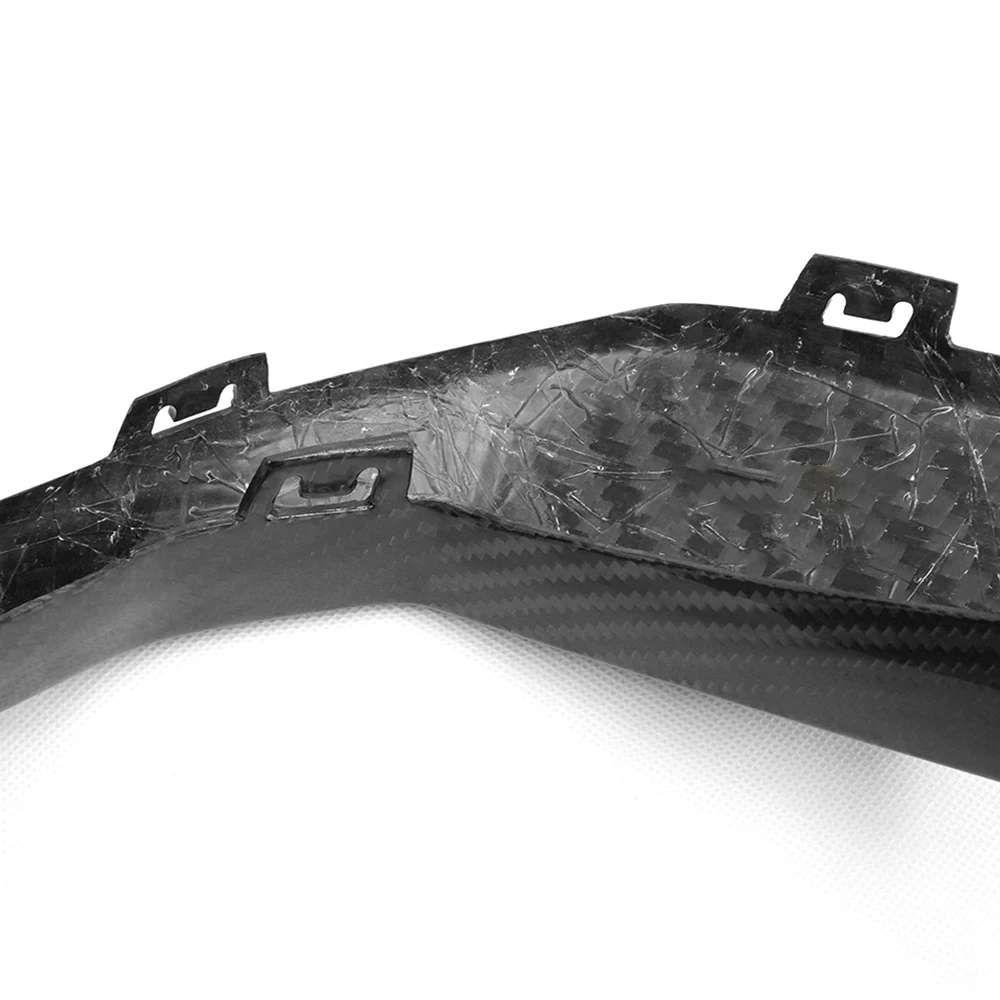 Per BMW M3 G80 M4 G82 2021-2023 Reale A Secco In Fibra di Carbonio Esterno Paraurti Posteriore Coda Paraurti Diffusore Body Kit Parti di Accessori