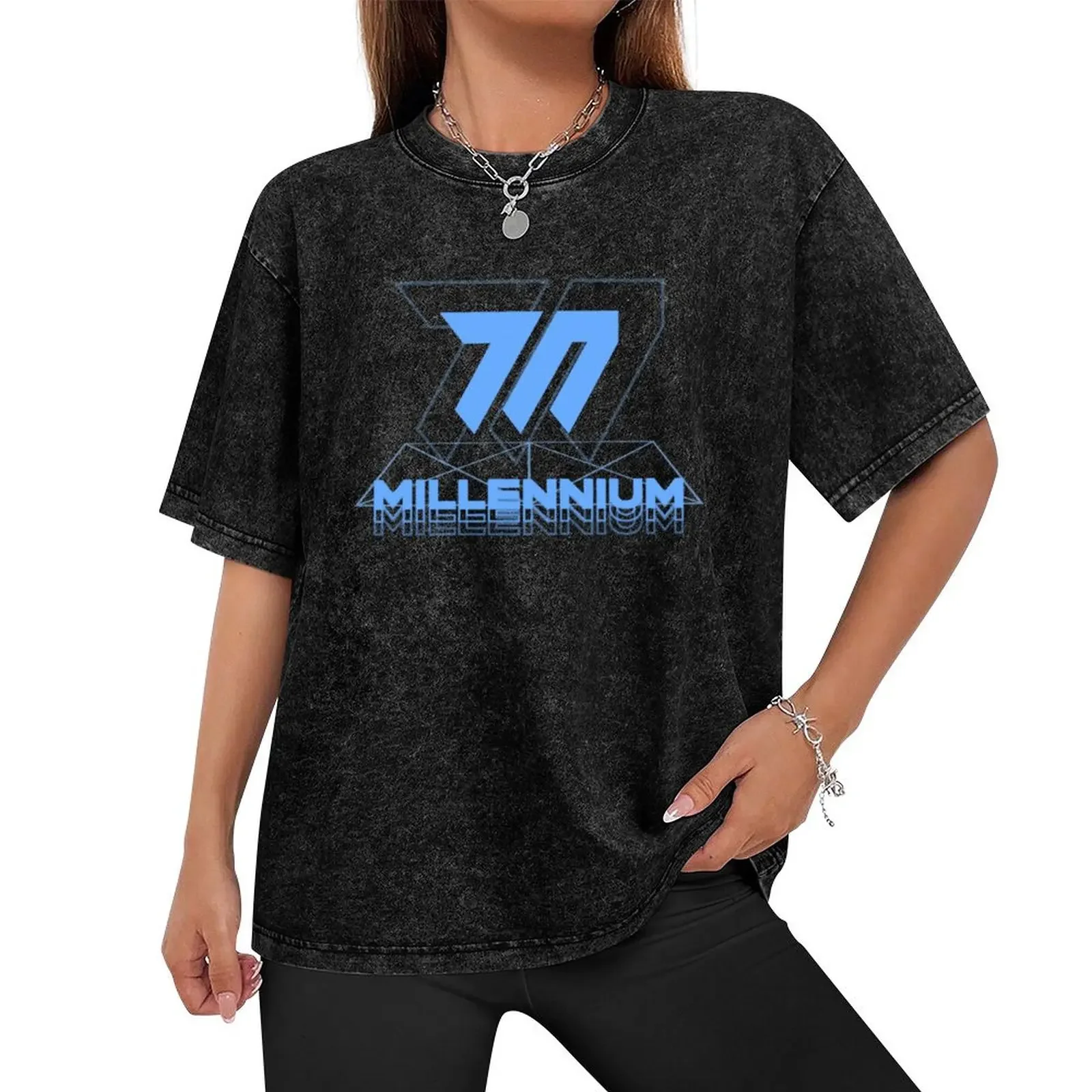 Blue Archive Millennium Streetwear T-Shirt plus sizes blacks plain white t shirts men