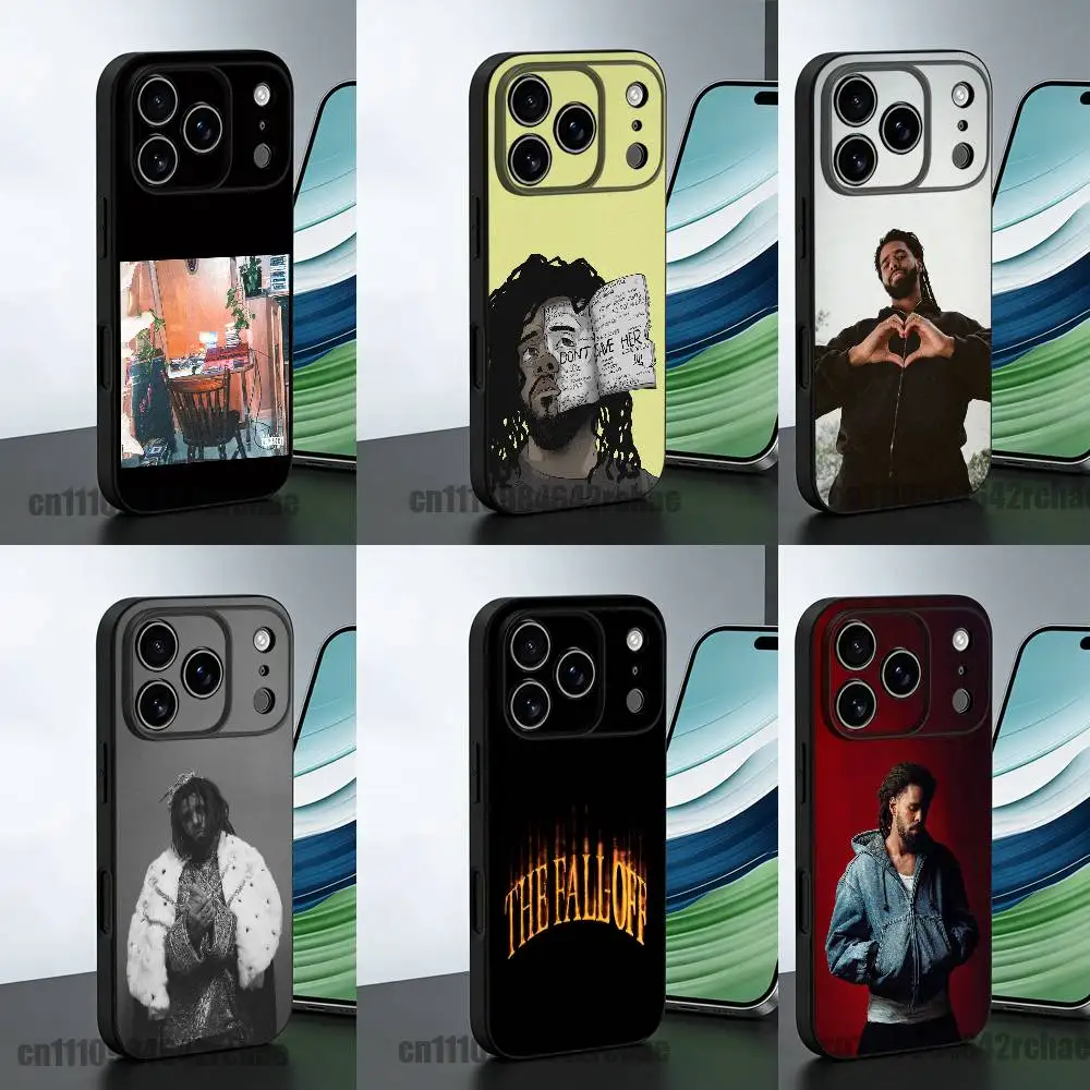 

For J-J Cole The Fall-Off Phone Case iPhone 15,16,17,13,14,11,12,Pro,Max,Plus,E,Air,Mini Silicone Shell