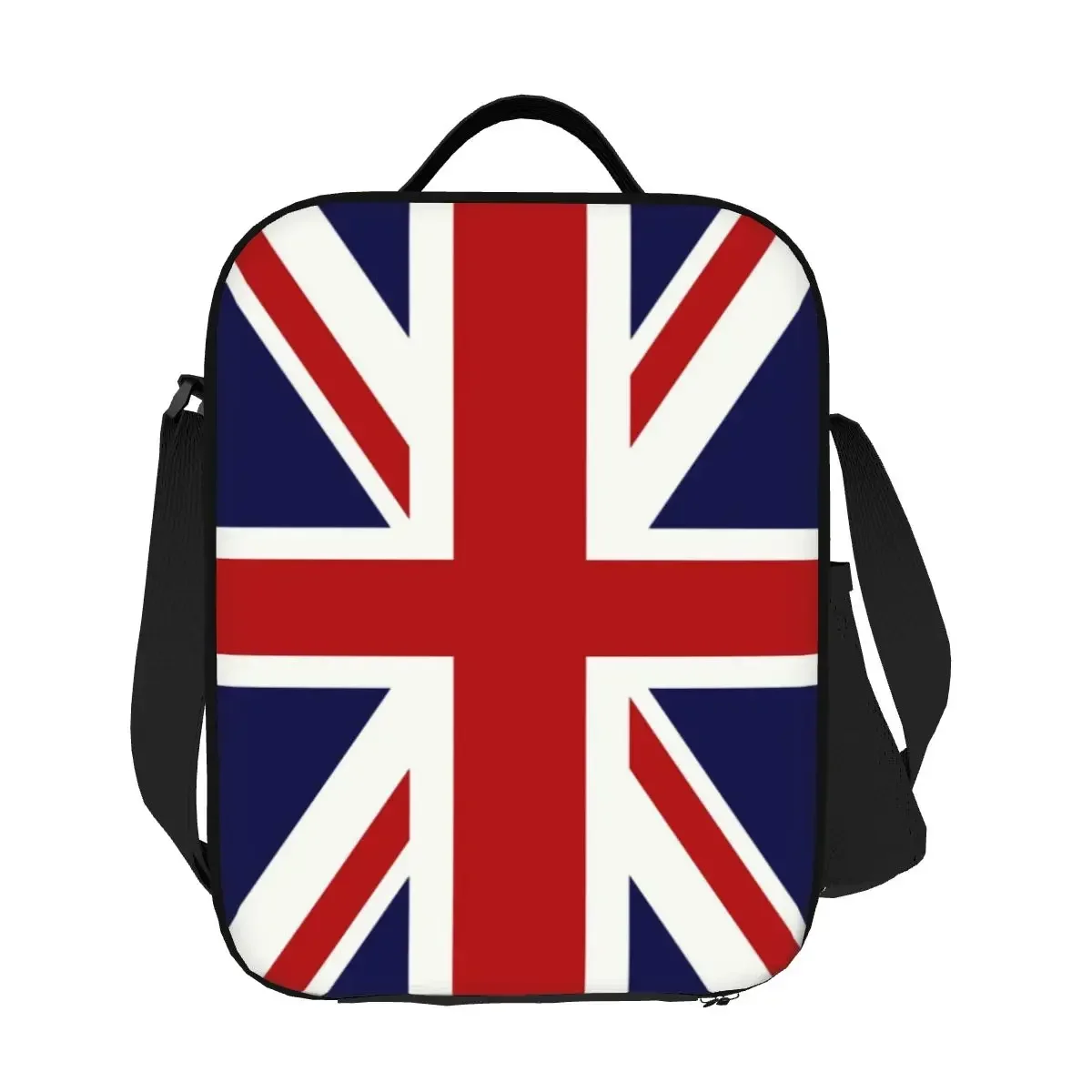 Union Jack Flag Of The UK Resuable Lunch Box for Multifunction Thermal Cooler Food Insulated Lunch Bag School Children Student