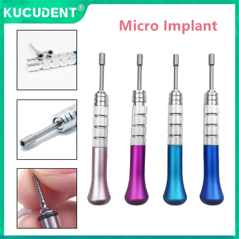 

Стоматологический ортодонтический мини-имплантат, микроотвертка, самосверлящие инструменты из титанового сплава с ручкой гаечного ключа, стоматологические инструменты