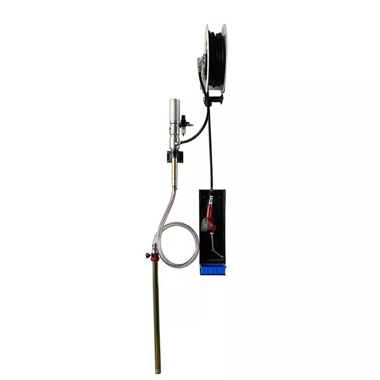 1000L Tank Drum Pump Air Operated Pressure Pneumatic Engine Oil Transfer Motor Lube Oil