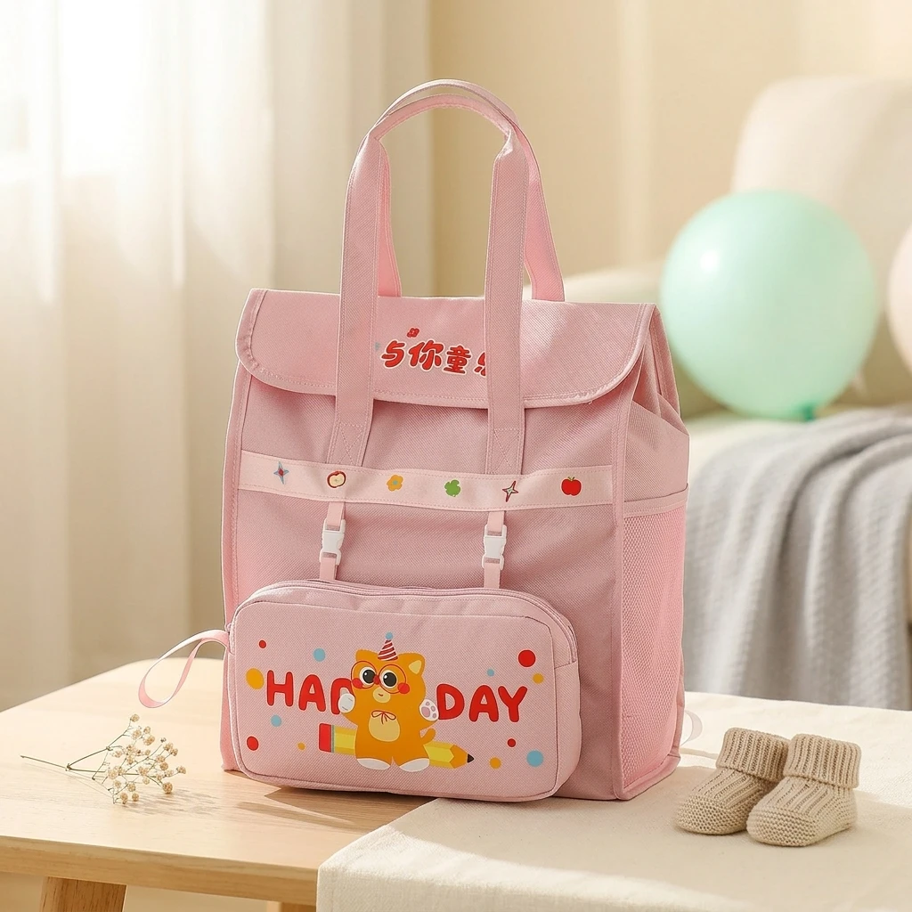 Waterproof Baby Backpack Large Capacity Diaper Bag for Infant Birthday Party Favors Gift Bag Durable Lightweight Travel