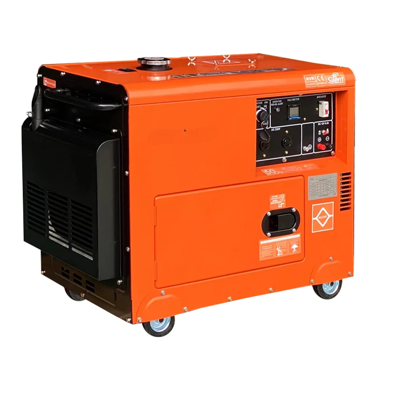 

5kW 6kw 8kw silent diese l generator single phase mini type genset with ATS 10kva 10 kva diese l generator set