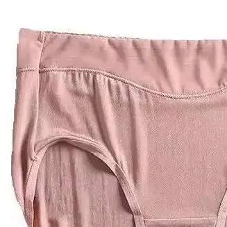 100% Silk Briefs Women's Breathable Seamless triangle pants, silk mid-waist underwear for women