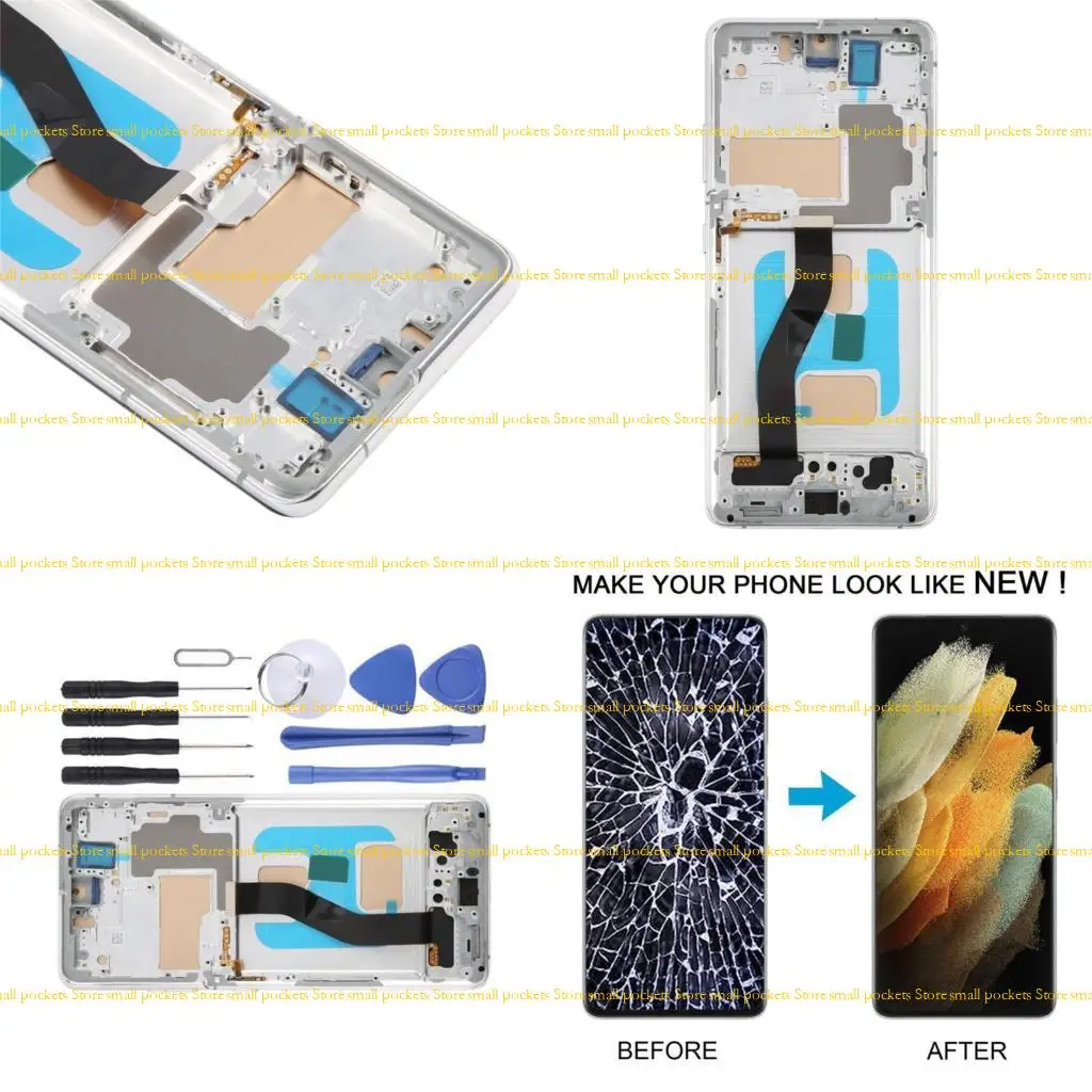 r1wd-schermo-lcd-touch-luminosita-da-1200-nits-assemblaggio-da-666-pollici-risposta-rapido-per-g998b-parte