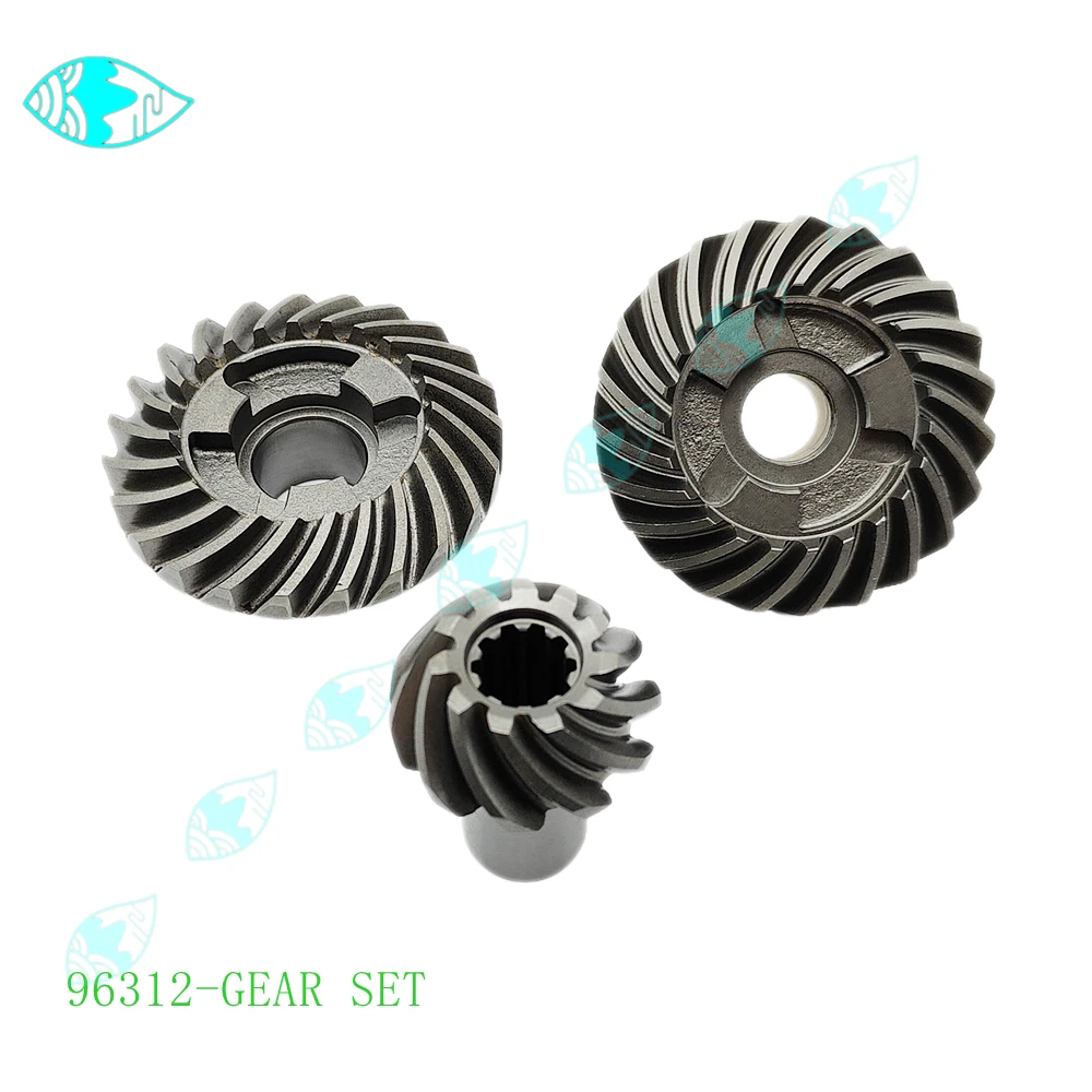 

For Suzuki Outboard Motor DT20/25/30 DF20/25/30 Taiwan Seletion Gear Set 57521-96312 57510-96312 57311-96310