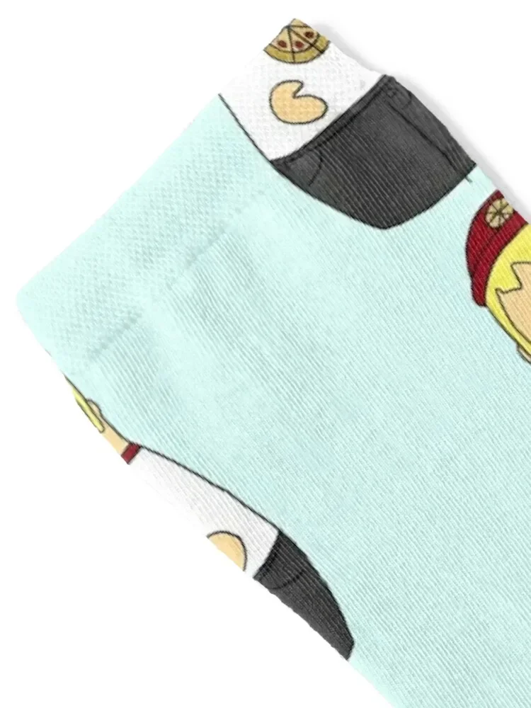 Pizza Guy Socks short happy Women's Socks Men's