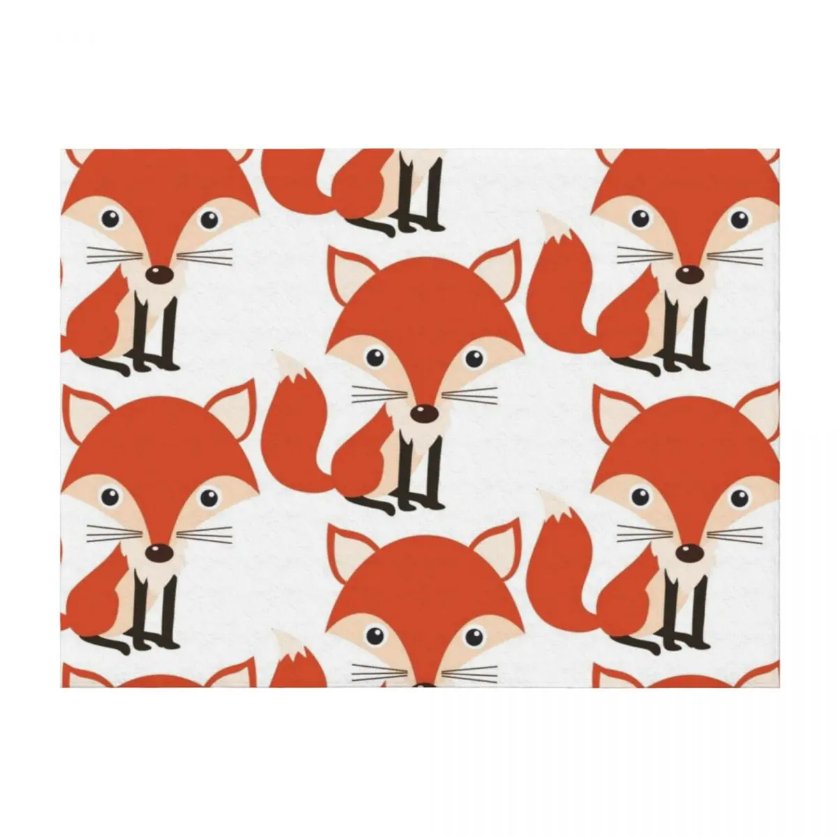 

Fox Child Throw Blanket warm winter heavy to sleep Picnic anime Blankets