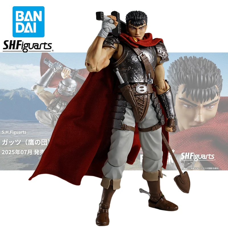 

Original Bandai S.H.Figuarts Guts Berserk Genuine Action Figure Collectible Model Doll Statuette Ornament Gifts