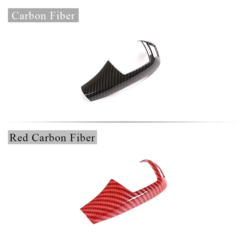 Car Carbon Fiber Moulding Shift Gear Knob Cover For BMW E60 (2008-2010) E70 E71 (2008-2013) X5 X6 Auto Interior Accessories