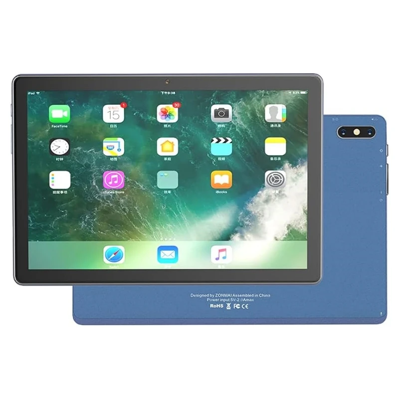 Tablet PC Android 11 10,1 POLLICI 4 GB RAM 64 GB ROM MX2 A133 Quad-Core 64 bit Doppia fotocamera 1280 x 800 pixel Tipo-C USB WIFI