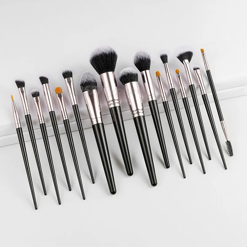 Makeup Brush Set Best Brochas Maquillaje 16Pcs Soft Synthetic Hair Foundation Eyeshadow Daily Travel Beauty Cosmetics Makeup Kit