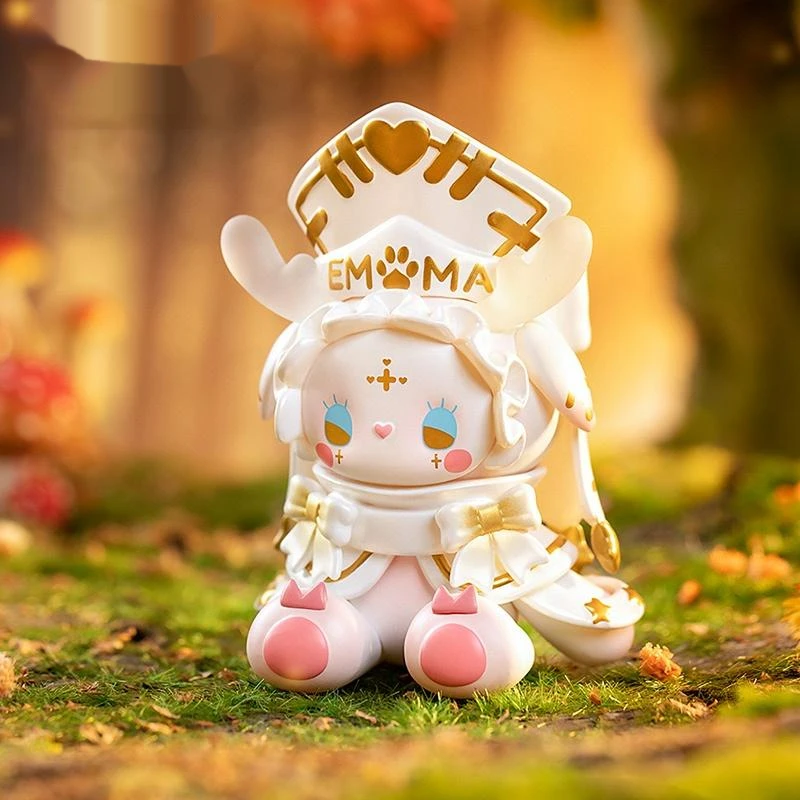 Genuine Original Kawaii Emma Secret Forest Poetry Club Series Blind Box Toys Model Cute Anime Figure sorpresa Gift Mystery Box