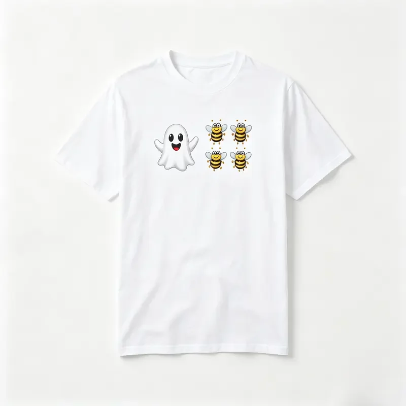 Funny Emoji Puzzle Halloween Shirt – Bo Bees