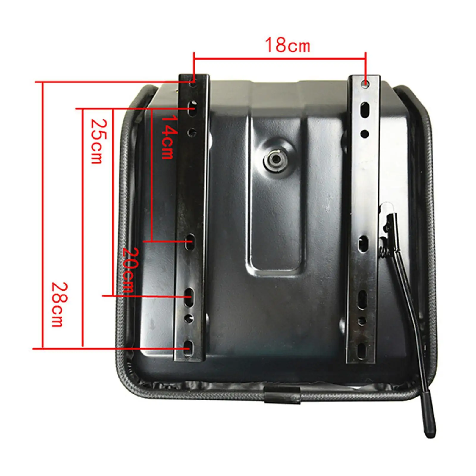 

Универсальное сиденье для трактора с высокой спинкой и регулируемыми направляющими, запчасть для вилочных погрузчиков, тракторов и строительной техники