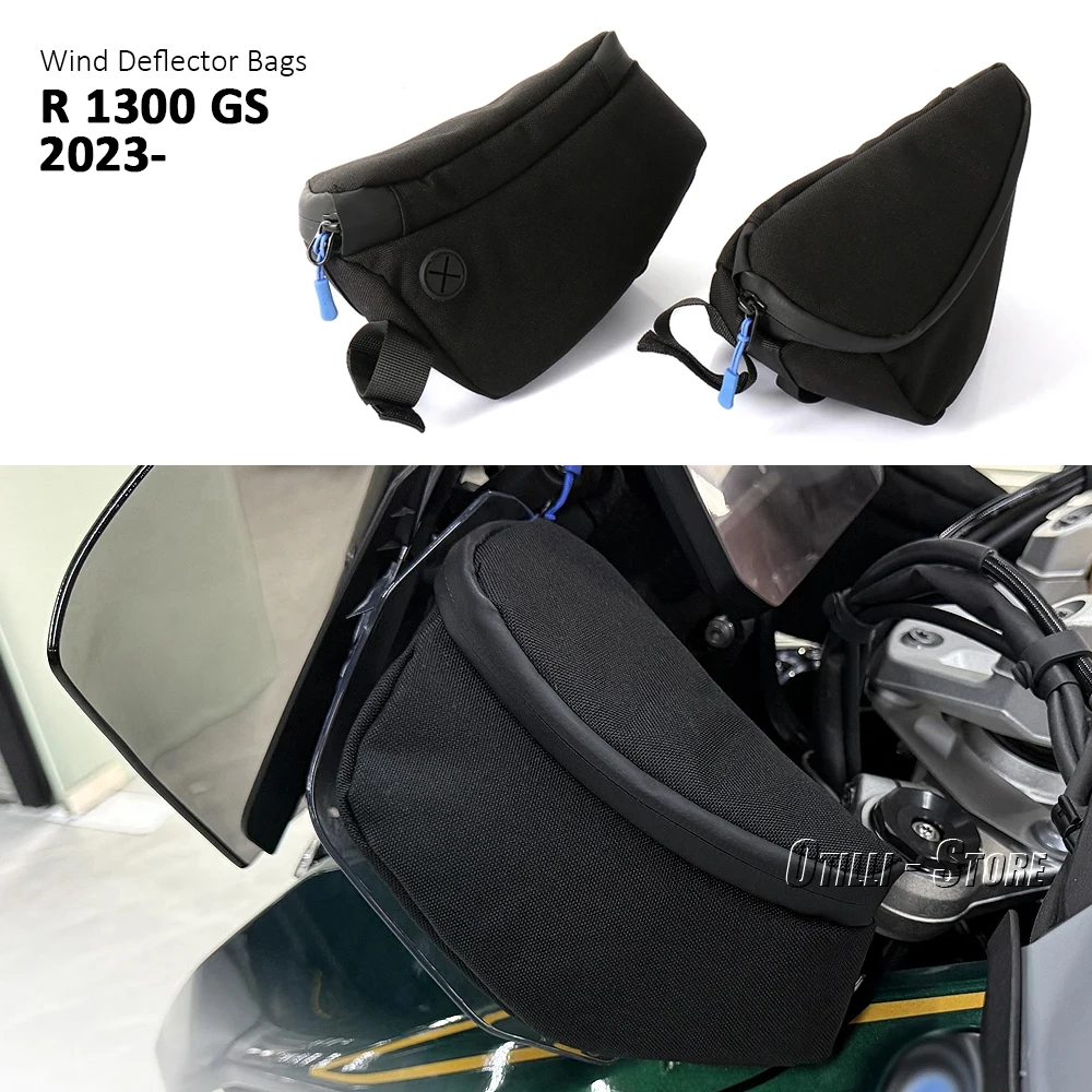 

Motorcycle For BMW R1300GS R1300 GS R 1300 GS 2023 2024 Fairing Wind Deflector Bags Side Windshield Storage Package Set