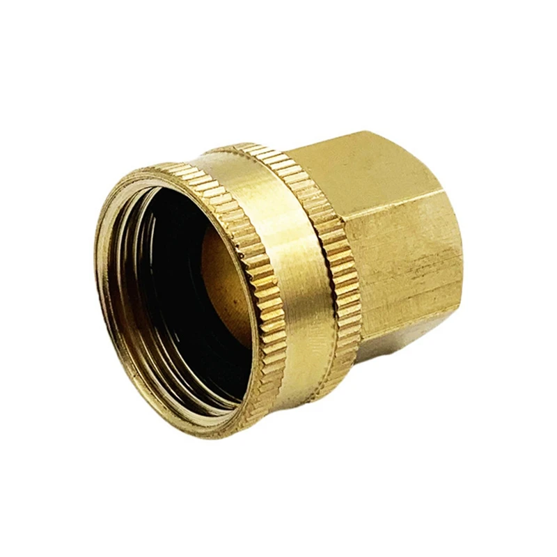 

Male Threaded Hose Cap 3/4 Inch Ght To 1/2 Inch Npt Water Hose Adapter Fitting With Rubber Gasket