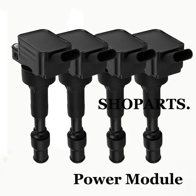 NEW 273002E601 Set of 4 Hybrid electric power Ignition Coil For Hyundai Sonata Elantra Veloster Kona Forte 2.0L 27300-2E601