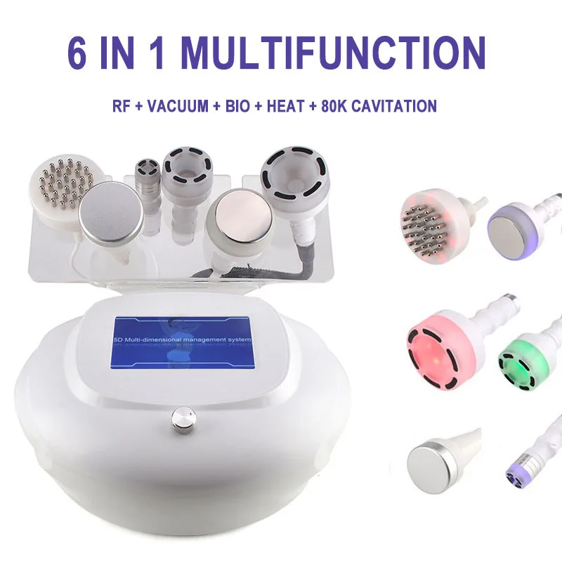 New Bestselling 80K Cavitation RF Ultrasonic Vacuum Weight Loss Cellulite Reduction Body Slimming Skin Tightening Beauty Machine