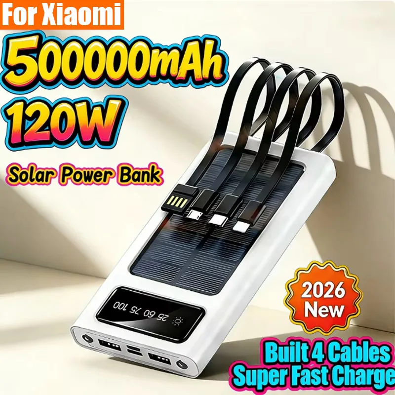 500000Mah Solar Pow…