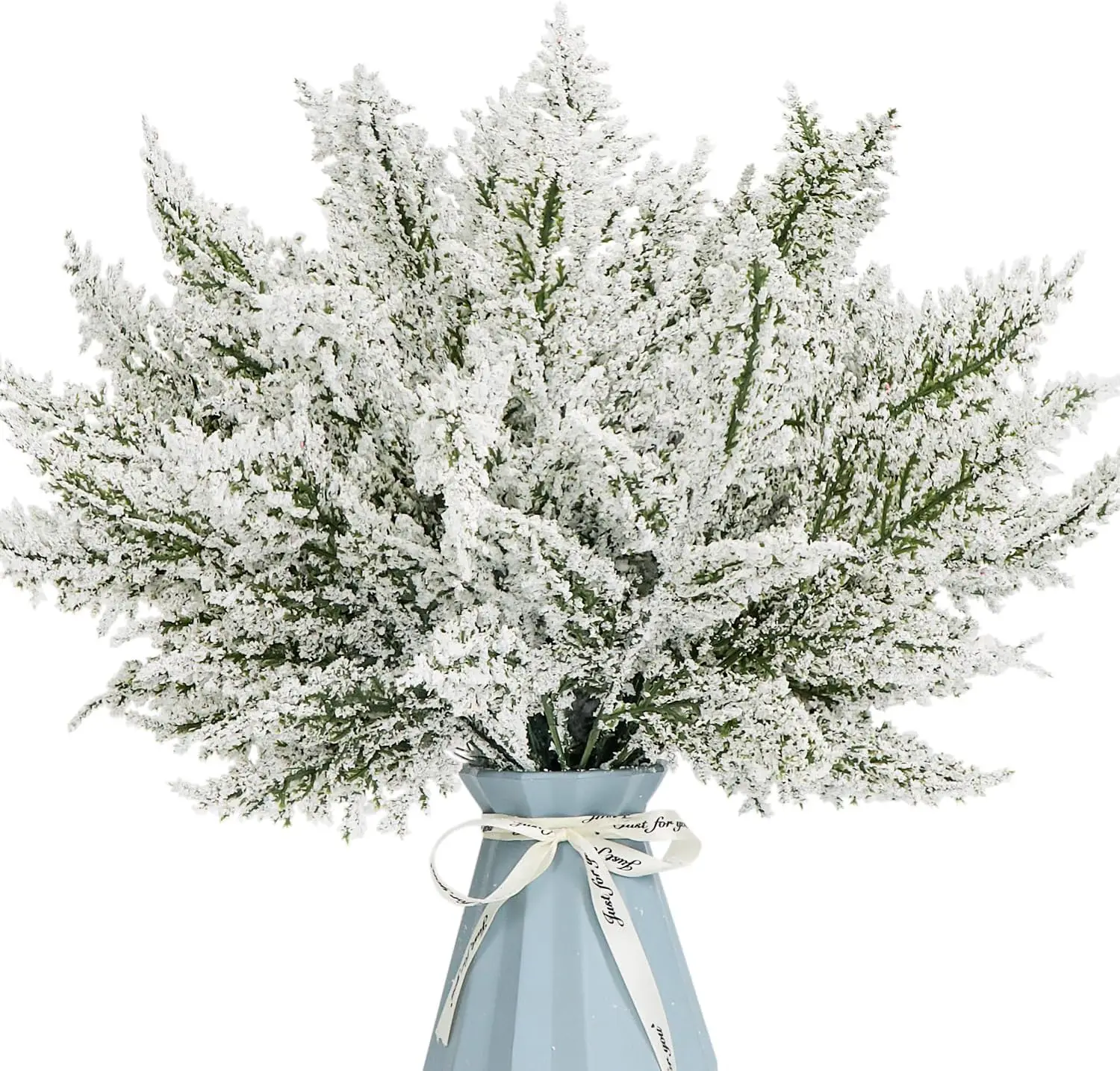 

24 шт., искусственные сосновые иглы, ветки 12,4 дюйма, рождественские стебли зелени, искусственные сосновые пружины для елочных венков, украшения «сделай сам»