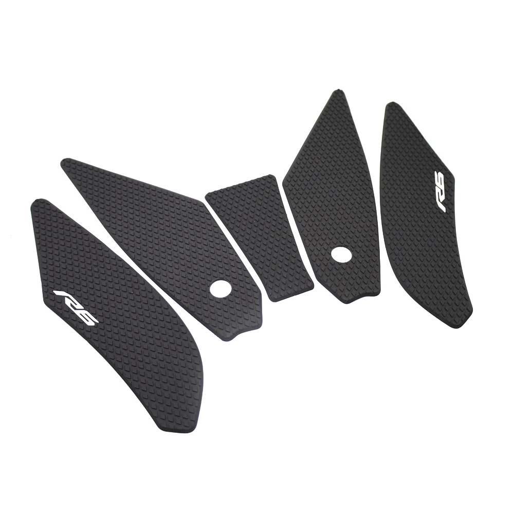 New For Yamaha GYTR YZF R6 2017 -  2022 YZFR6 RACE Motorcycle Non-slip Side Fuel Tank Stickers Waterproof Pad Rubber Sticker