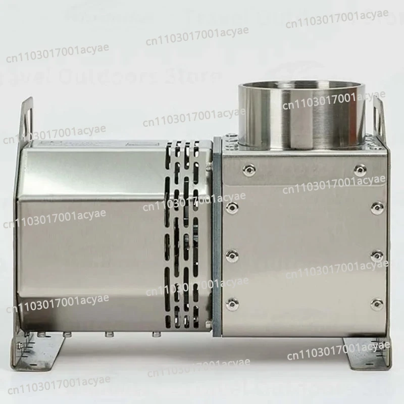 Pellet Silo Induced Draft Fan – 24V Ventilator for Wood Stoves, Boosts Airflow for Complete & Stable Combustion