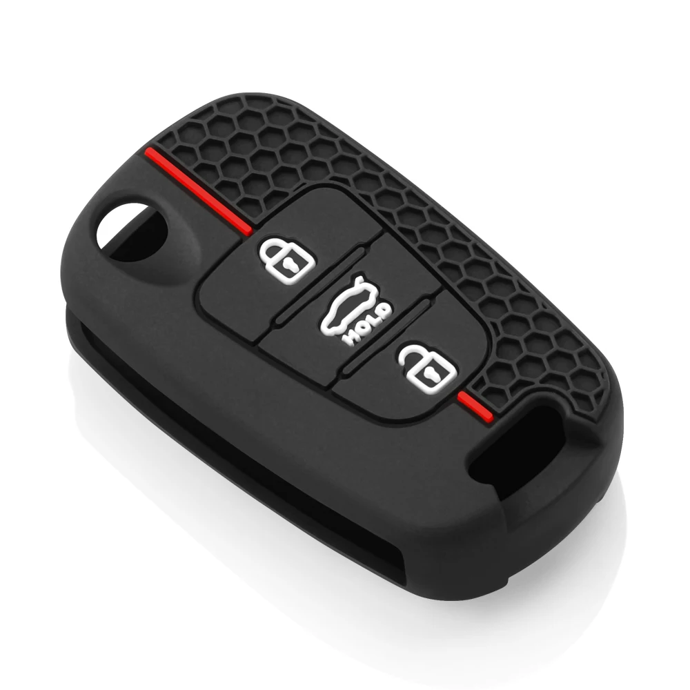 Silicone Key Case Cover For Kia Soul Venga Picanto Rio Sorento Ceed Sportage For Hyundai i20 i30 Veloster ix20 - view 2