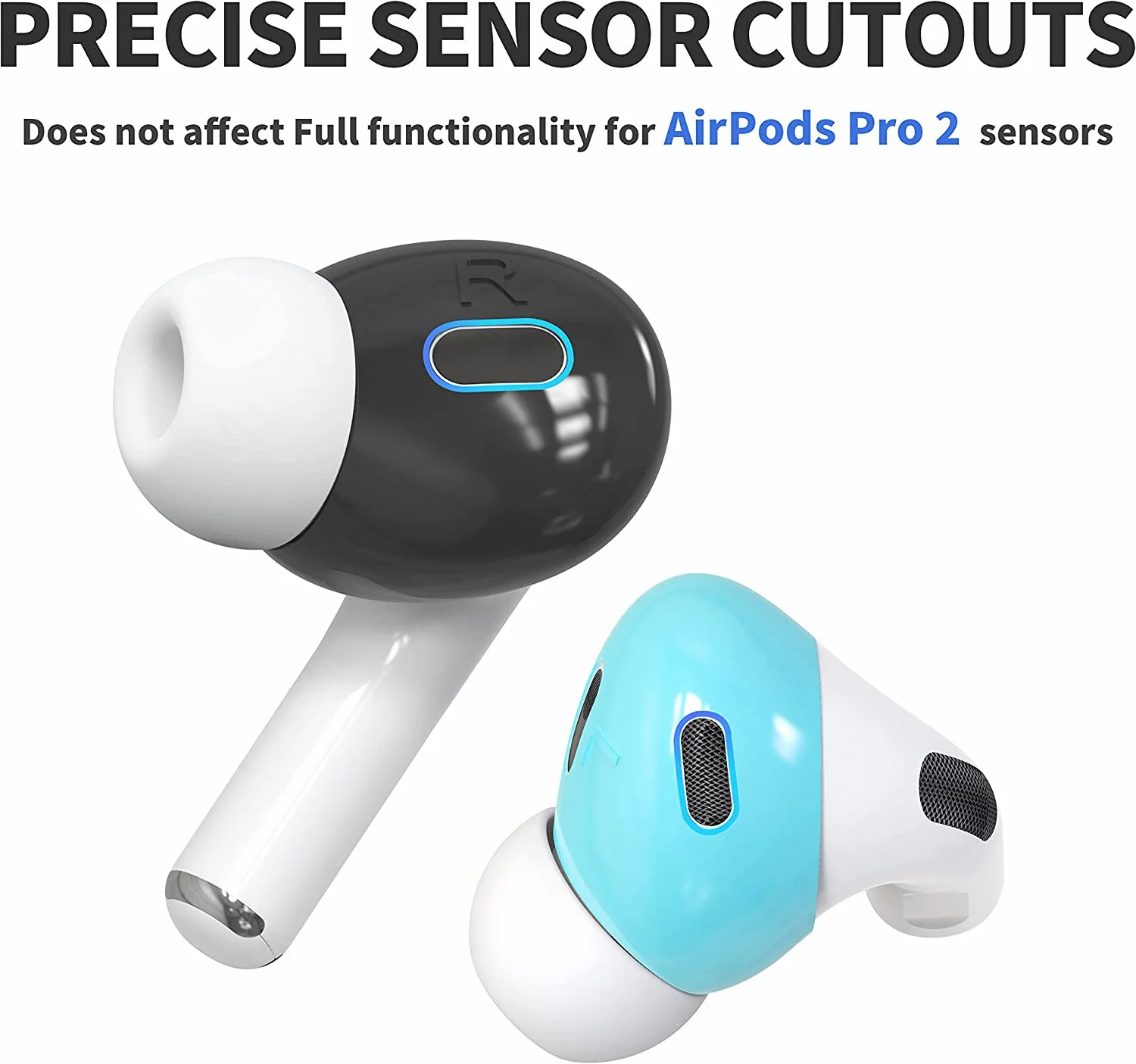 Ультратонкие силиконовые насадки для наушников AirPods Pro 2, гелевые антискользящие, подходят для зарядных устройств AirPods Pro 2