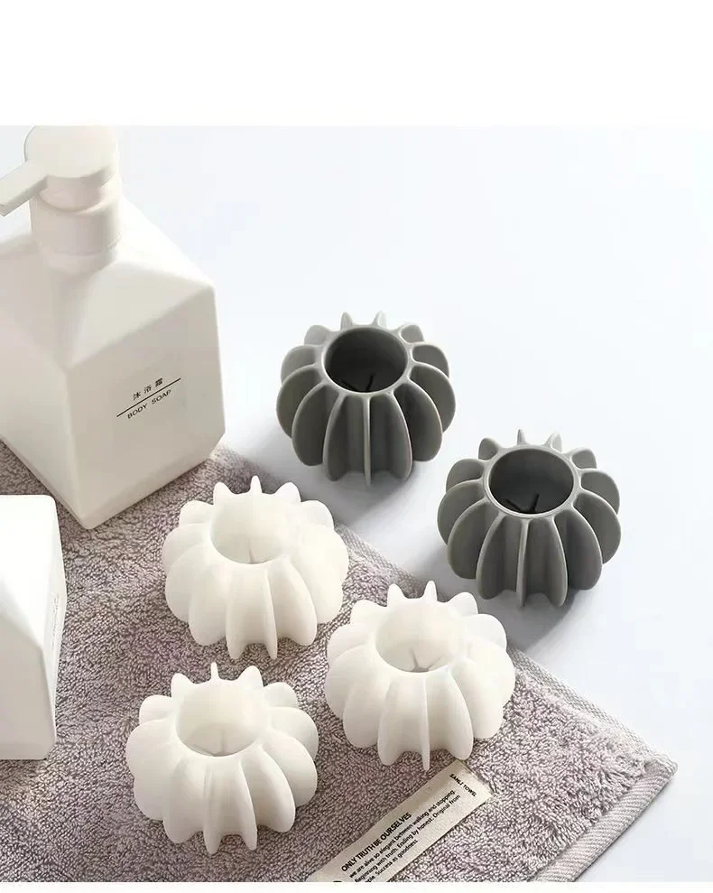 كرة الغسيل الملابس القابلة لإعادة الاستخدام أداة تنظيف الشعر مزيل شعر الحيوانات الأليفة غسالة القط الشعر الماسك كرة الغسيل أدوات تنظيف #3