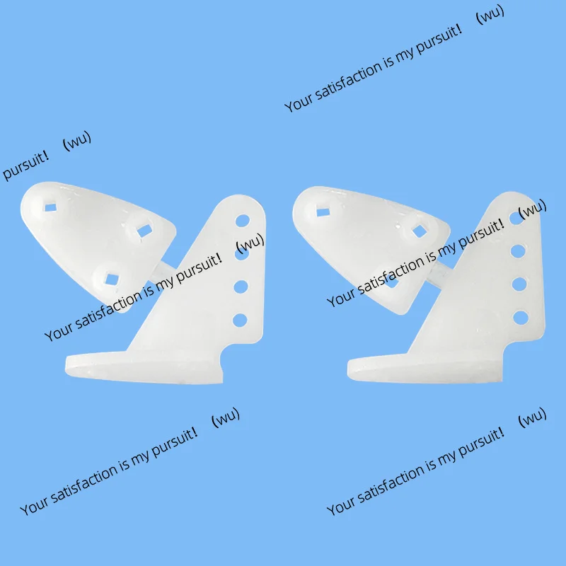 10 Pcs Nylon Pin Horn/ Zip Horns Without Screws 3 Hole/4 Hole RC Airplanes Parts Electric Planes Foam  Model Accessories