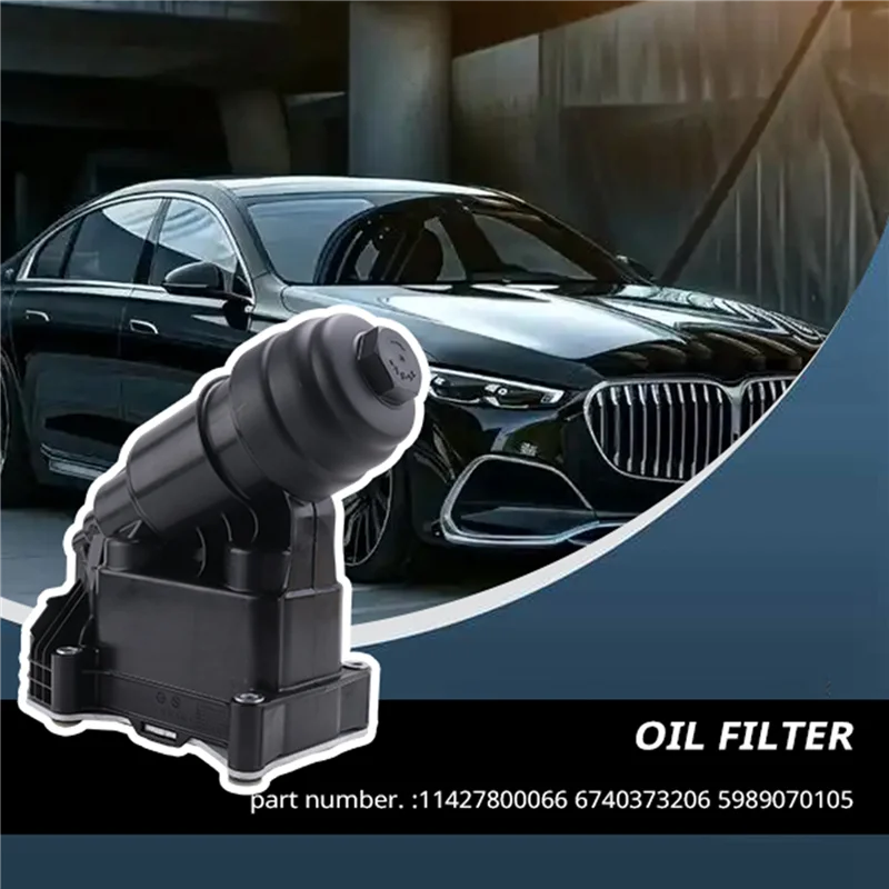 11427800066 New Oil Filter For BMW 3' 7' X5 E70 X6 E71 E90N E91N E92 E93 F07 F10 F11 F02 F01 325D 330D 730D 740D