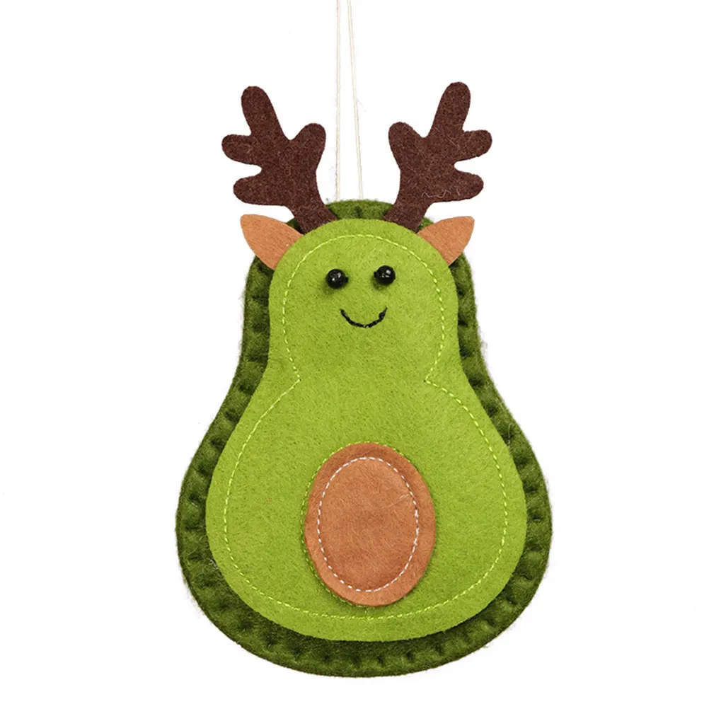 

3 Pcs Autumn Avocado Hanging Ornament Christmas Decor Pendant Tree Avacado