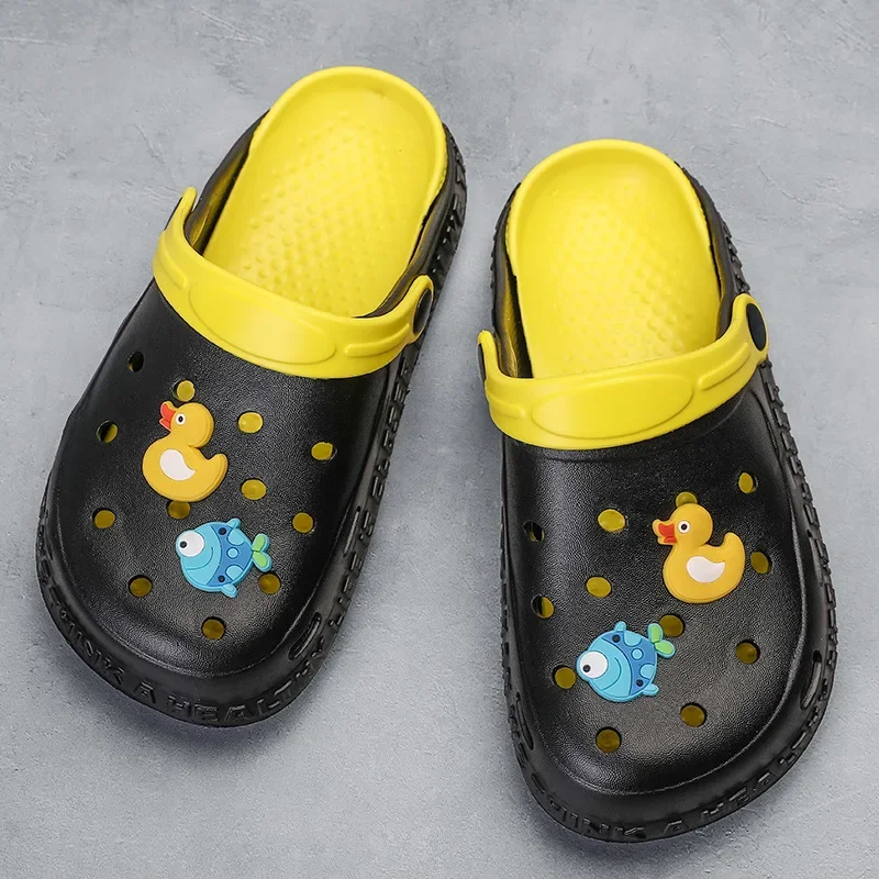 Children's summer anti slip children's home, big children's soft soles, spring and autumn boys' sandals, girls' indoor slippers