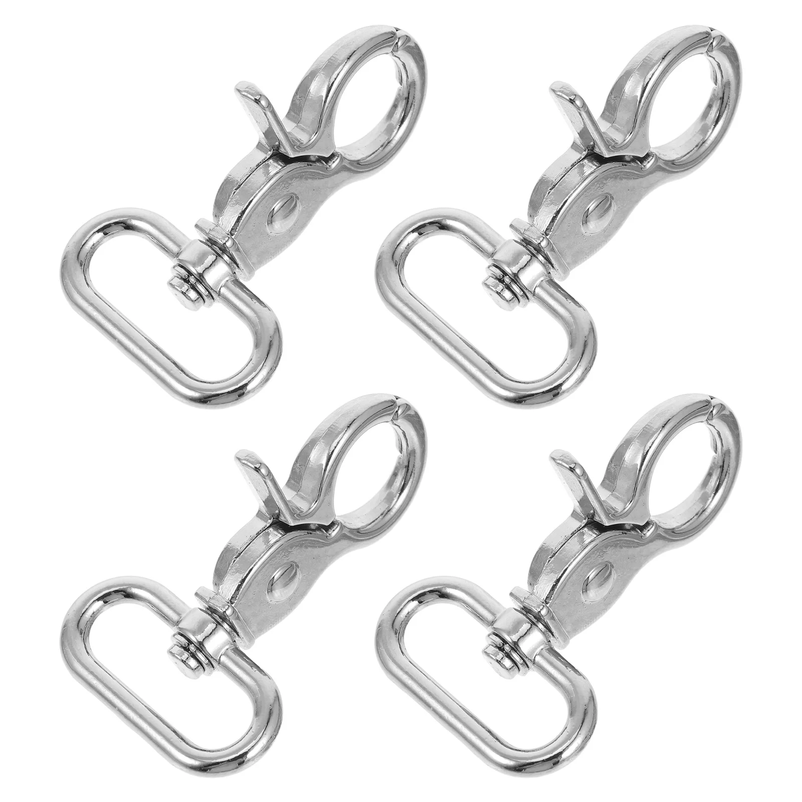 

4Pcs Metal Dog Buckle Zinc Alloy Swivel Snap Hooks Heavy Duty Buckles for Leash Backpack Shoulder Strap Swivel Clasp Hooks